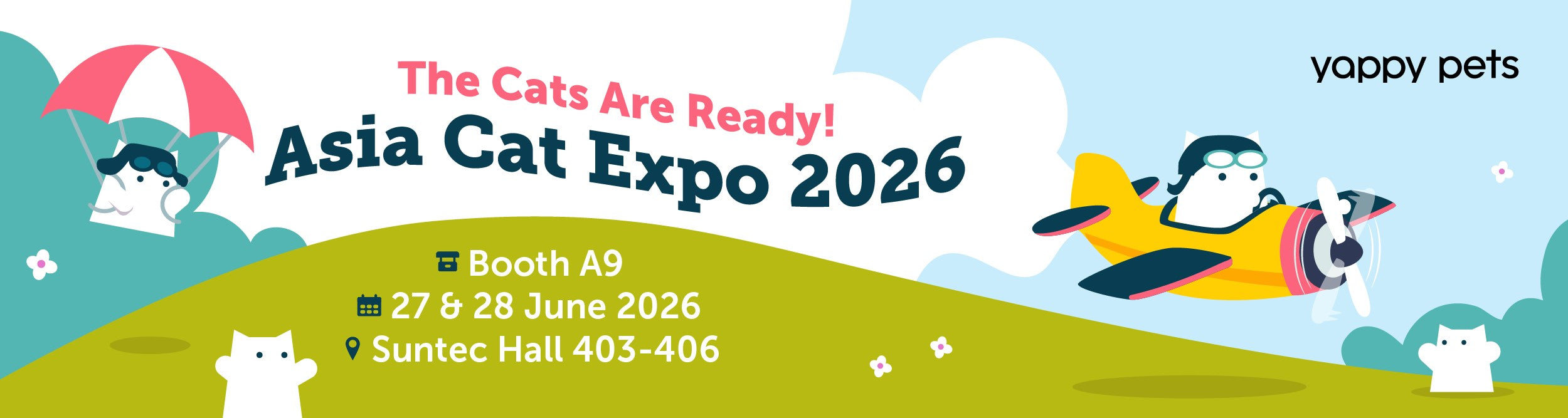 Yappy Pets is at Asia Cat Expo 2026!