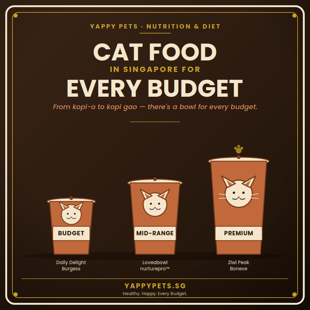 Best Cat Foods in Singapore for Every Budget