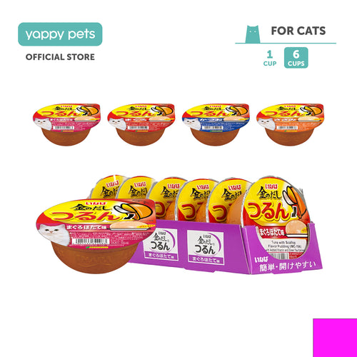 Ciao Tsurun Pudding Cup Cat Wet Food