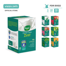 Happi Skippi Zest Regular 4-inch Dog Dental Chew 25g x 50 (Box)