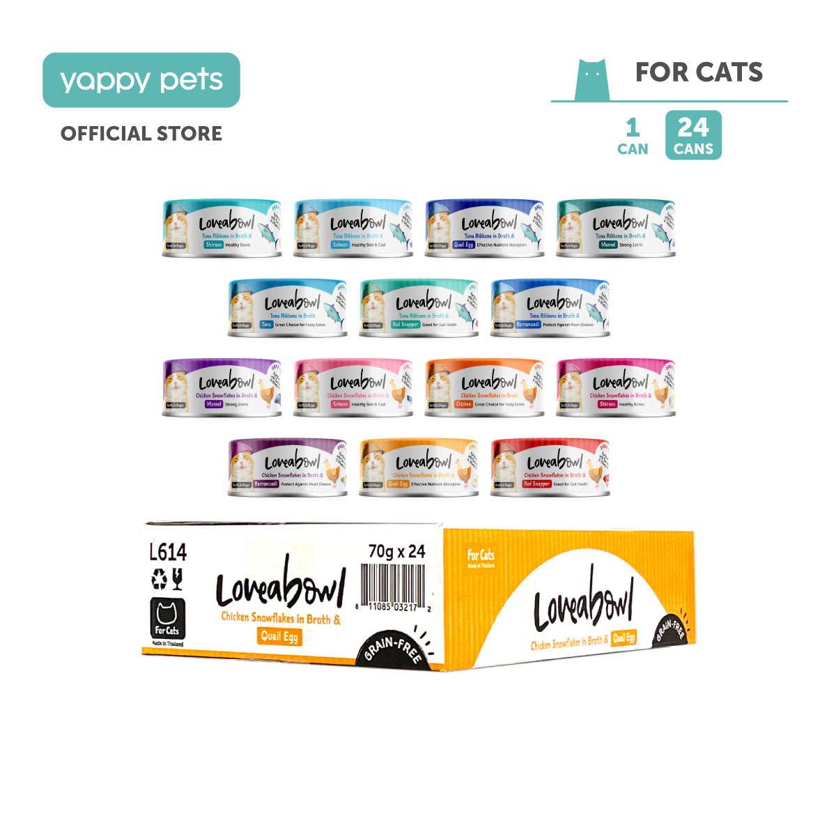 Loveabowl Broth Wet Cat Food