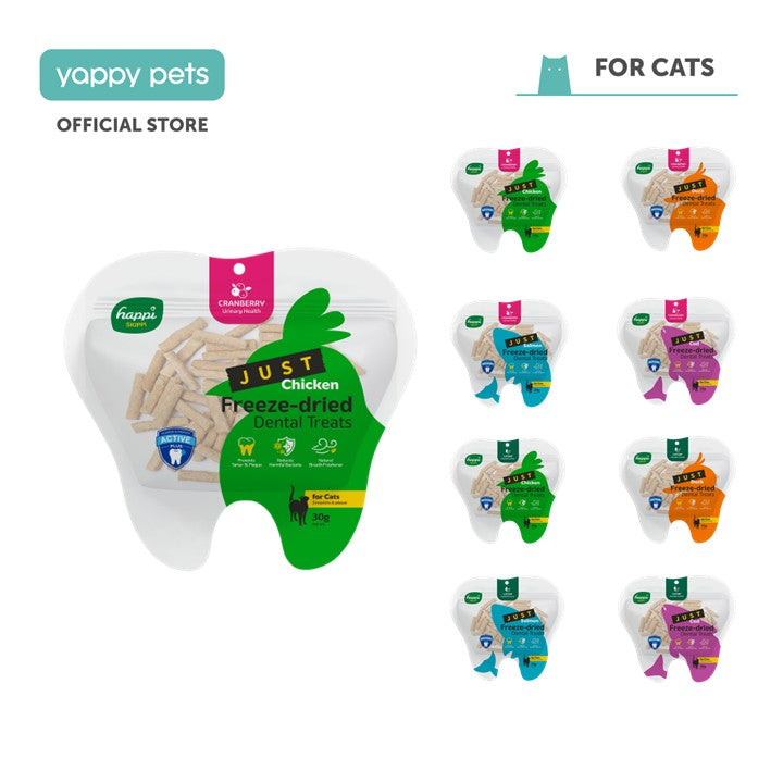 Happi Skippi Just Freeze-dried Dental Treats For Cats