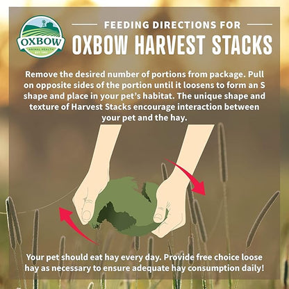 Oxbow Harvest Stacks Western Timothy & Carrot Compressed Hay