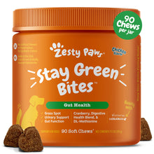 Zesty Paws Stay Green Bites Dog Supplements Chicken 90ct