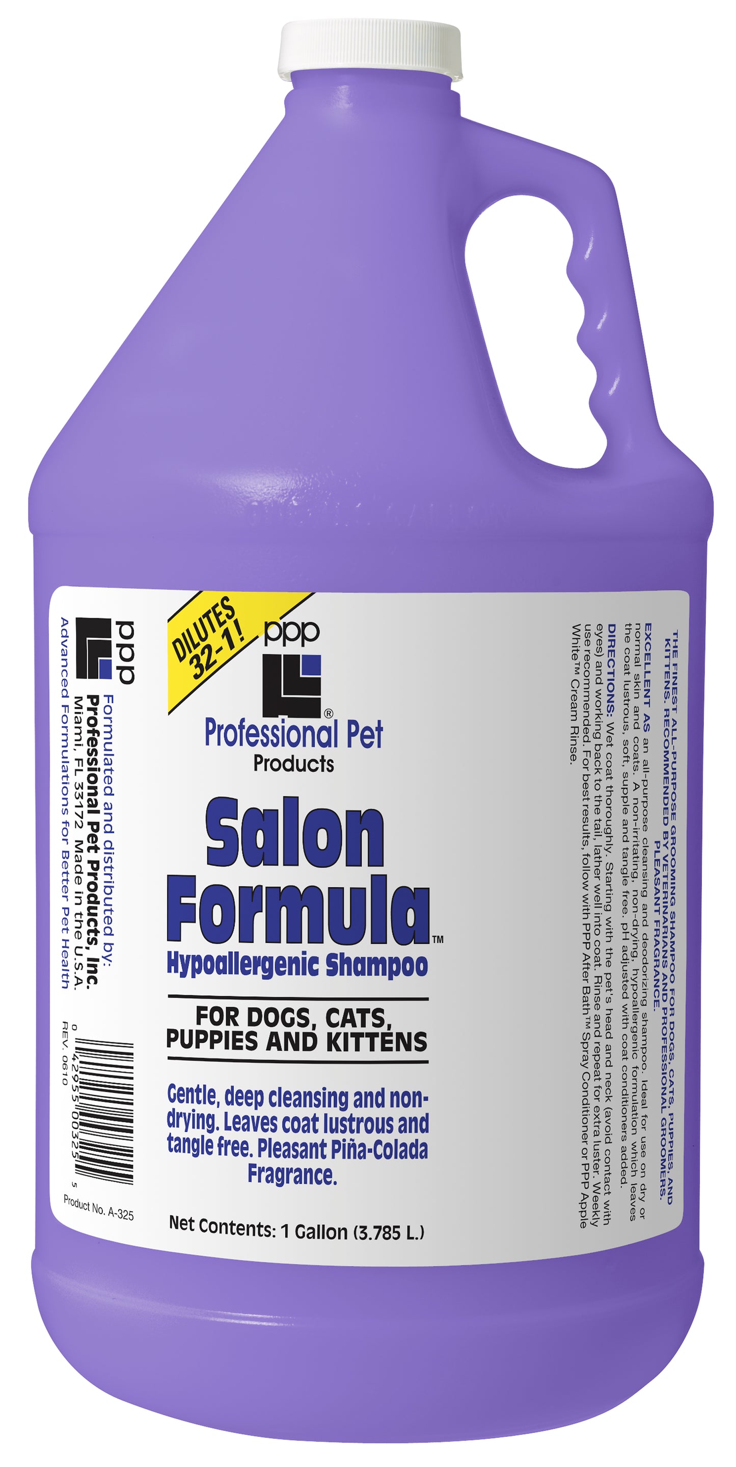 PPP Specialty Shampoo for Dogs & Cats 3.7L