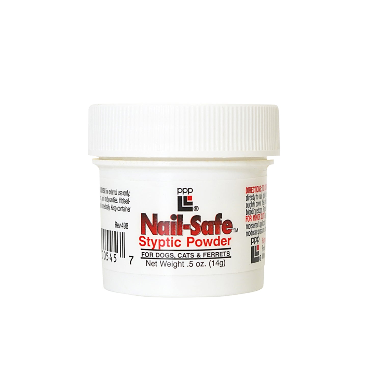 PPP Nail Safe Styptic Powder for Cats & Dogs 14.8g