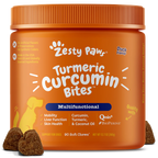 Zesty Paws Turmeric Curcumin Bites Dog Supplements 90ct