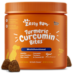 Zesty Paws Turmeric Curcumin Bites Dog Supplements 90ct