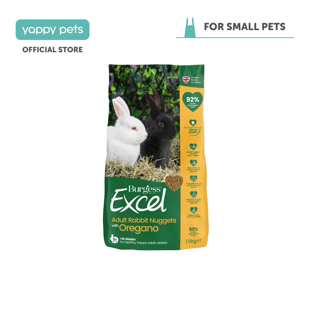 Burgess Excel Adult Rabbit Nuggets with Oregano
