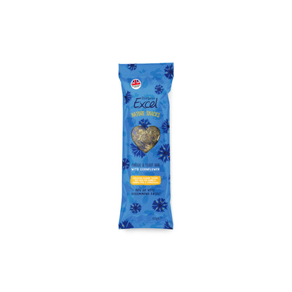 Burgess Excel Nature Snacks Forage & Feast Hay Bar Small Animals Treats 60g