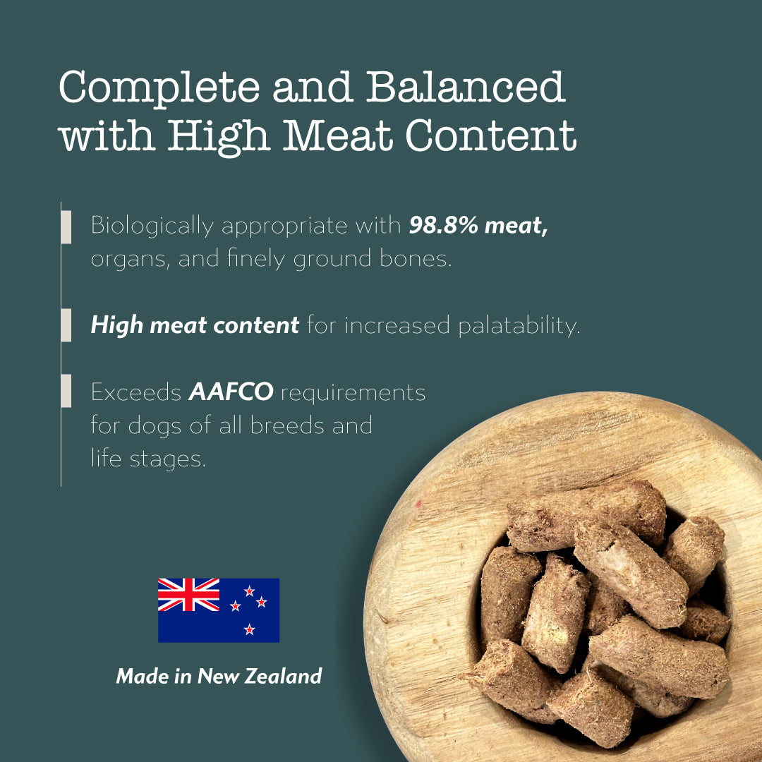Boneve Freeze-Dried Raw Prey Dog Food