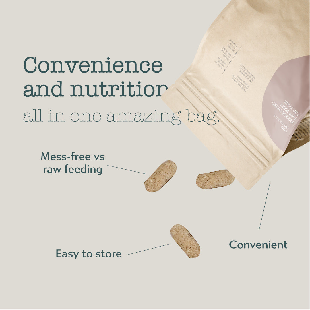 Boneve Freeze-Dried Raw Prey Dog Food