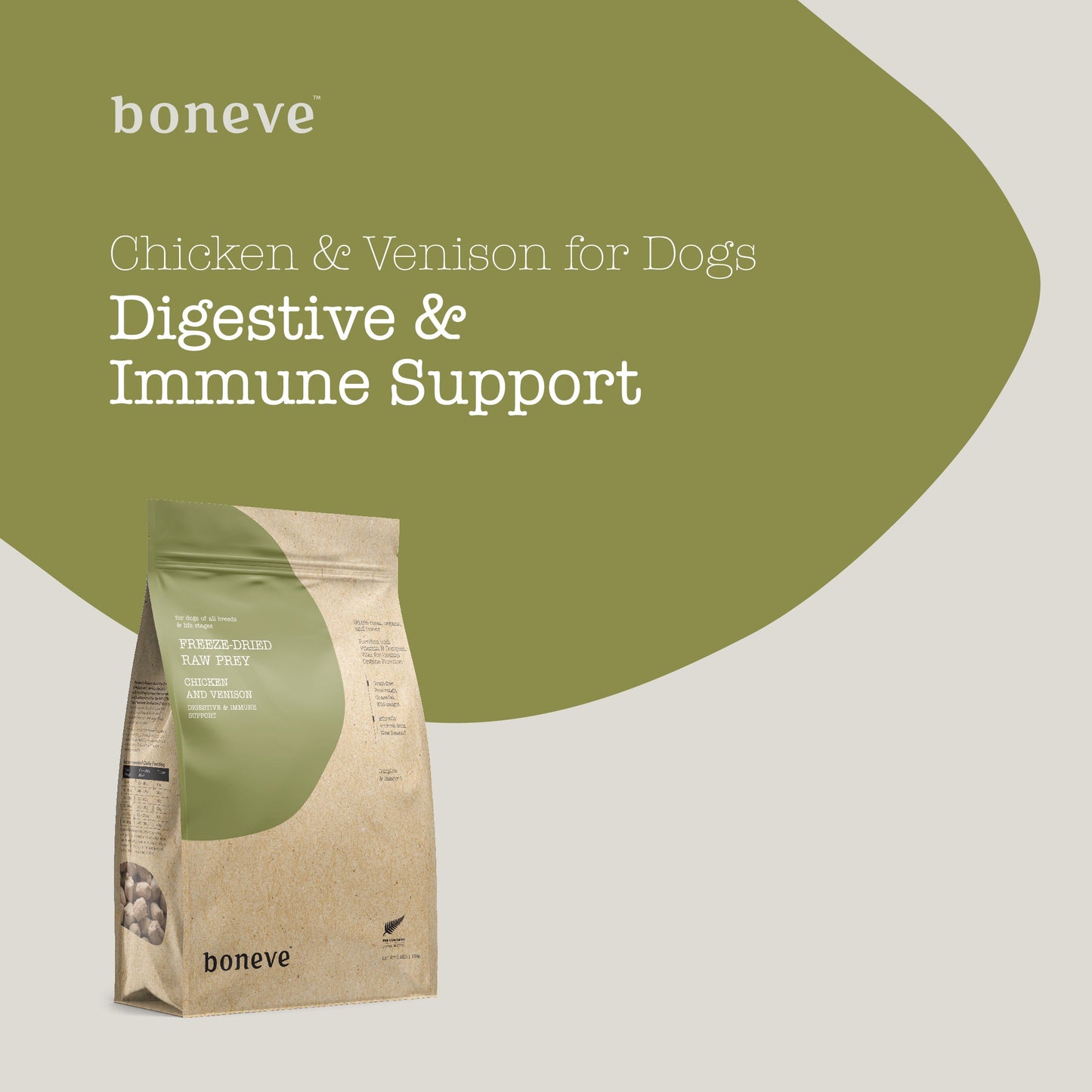 Boneve Freeze Dried Dog Food Trial Pack 5g
