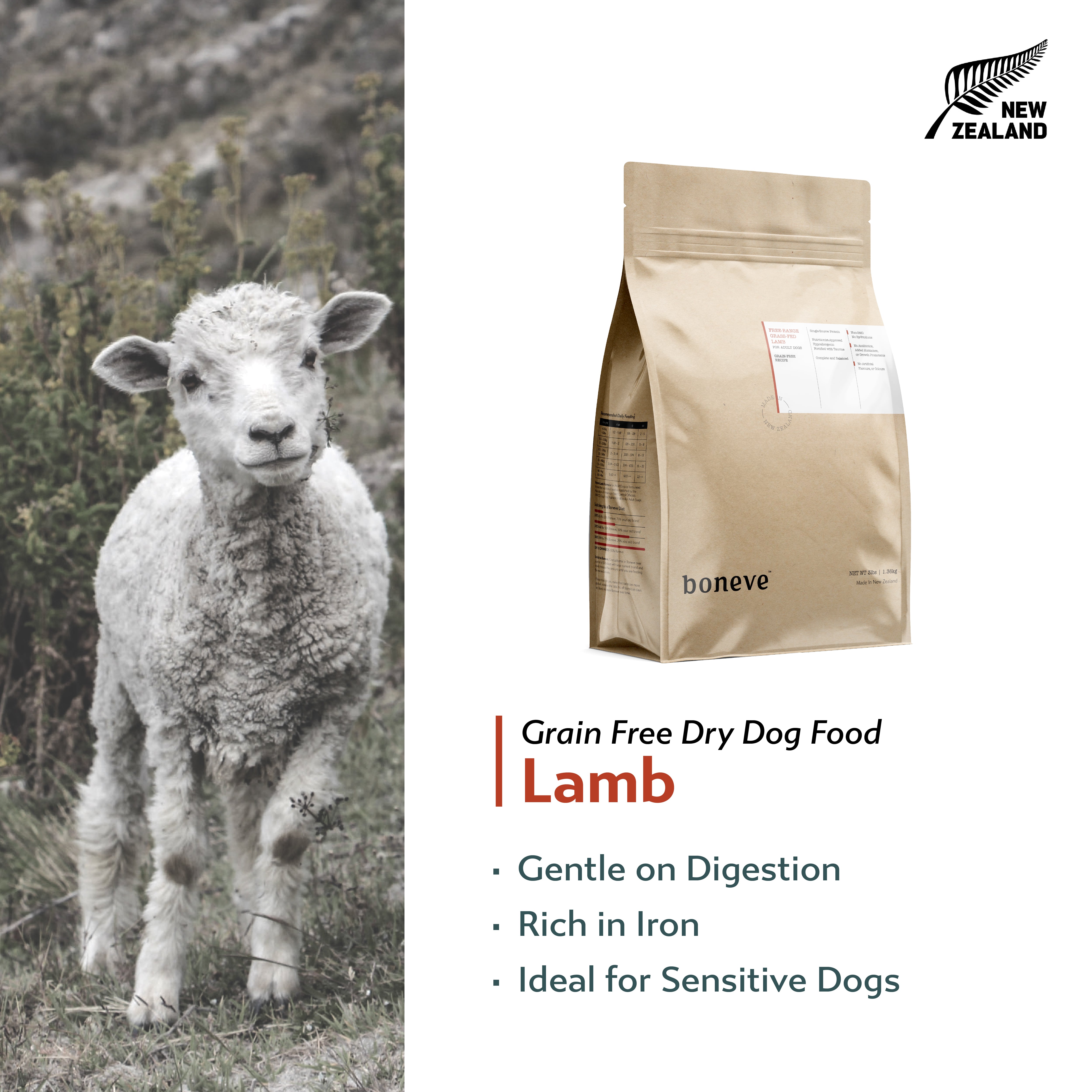 Boneve Grain Free Dry Dog Food