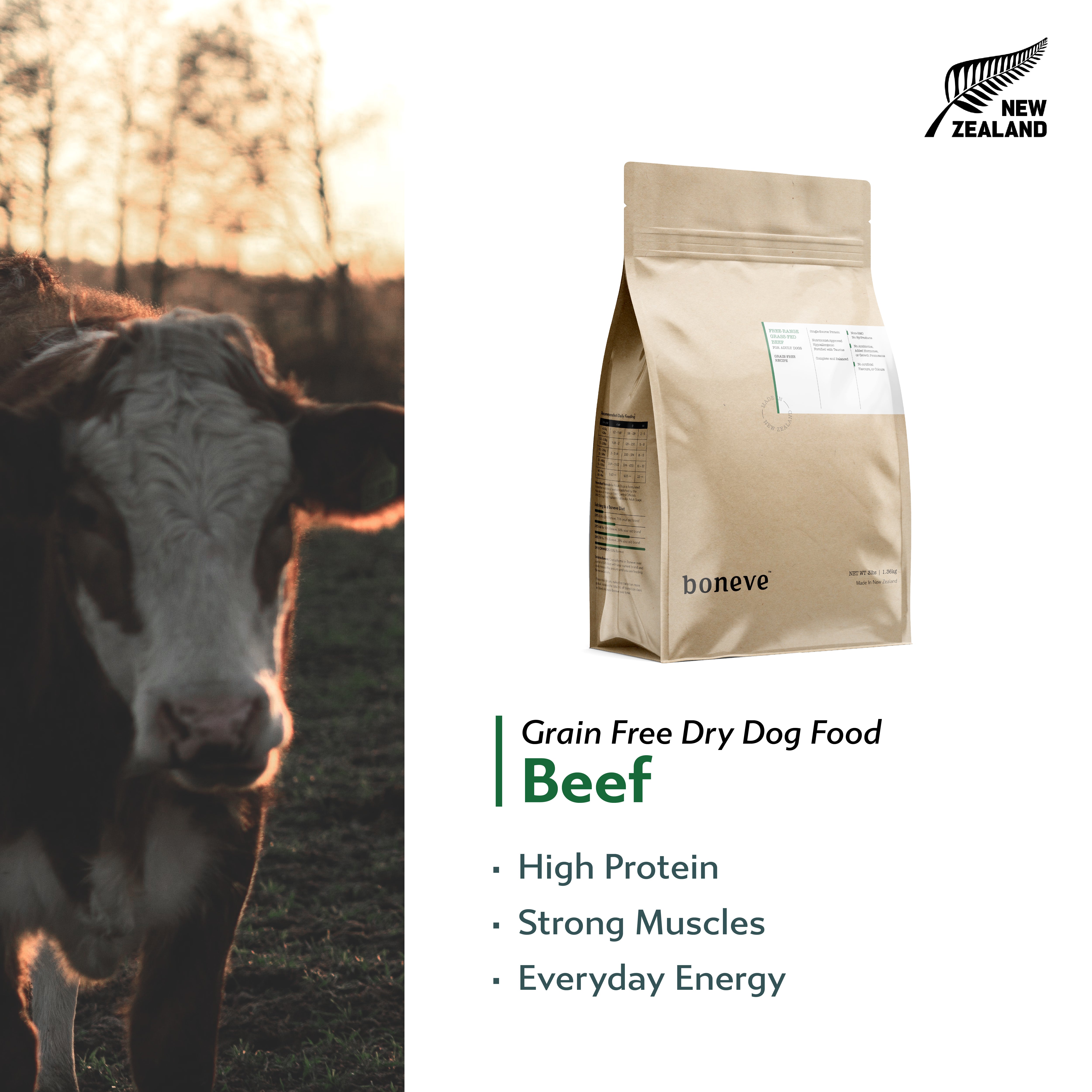 Boneve Grain Free Dry Dog Food