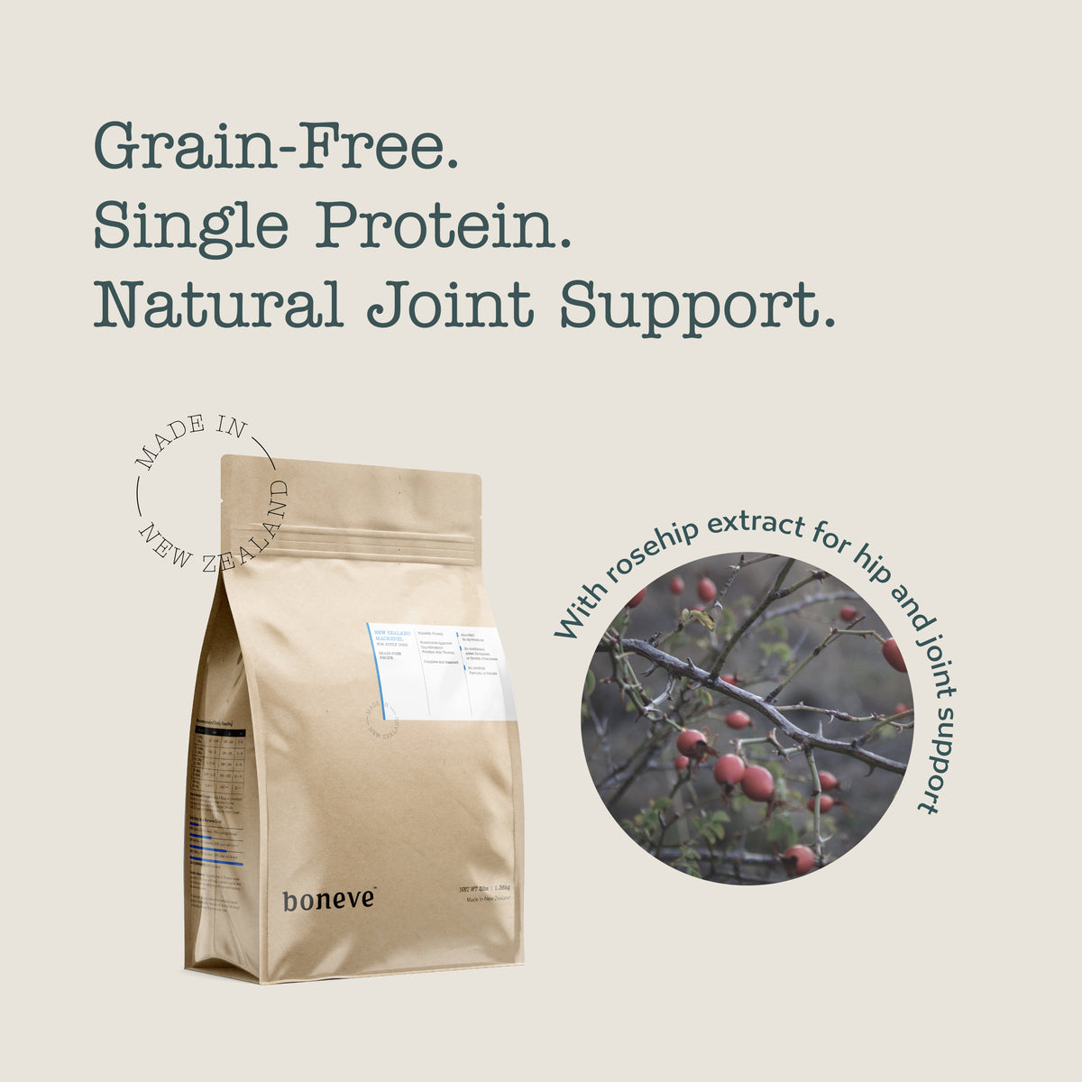Boneve Grain Free Dry Dog Food