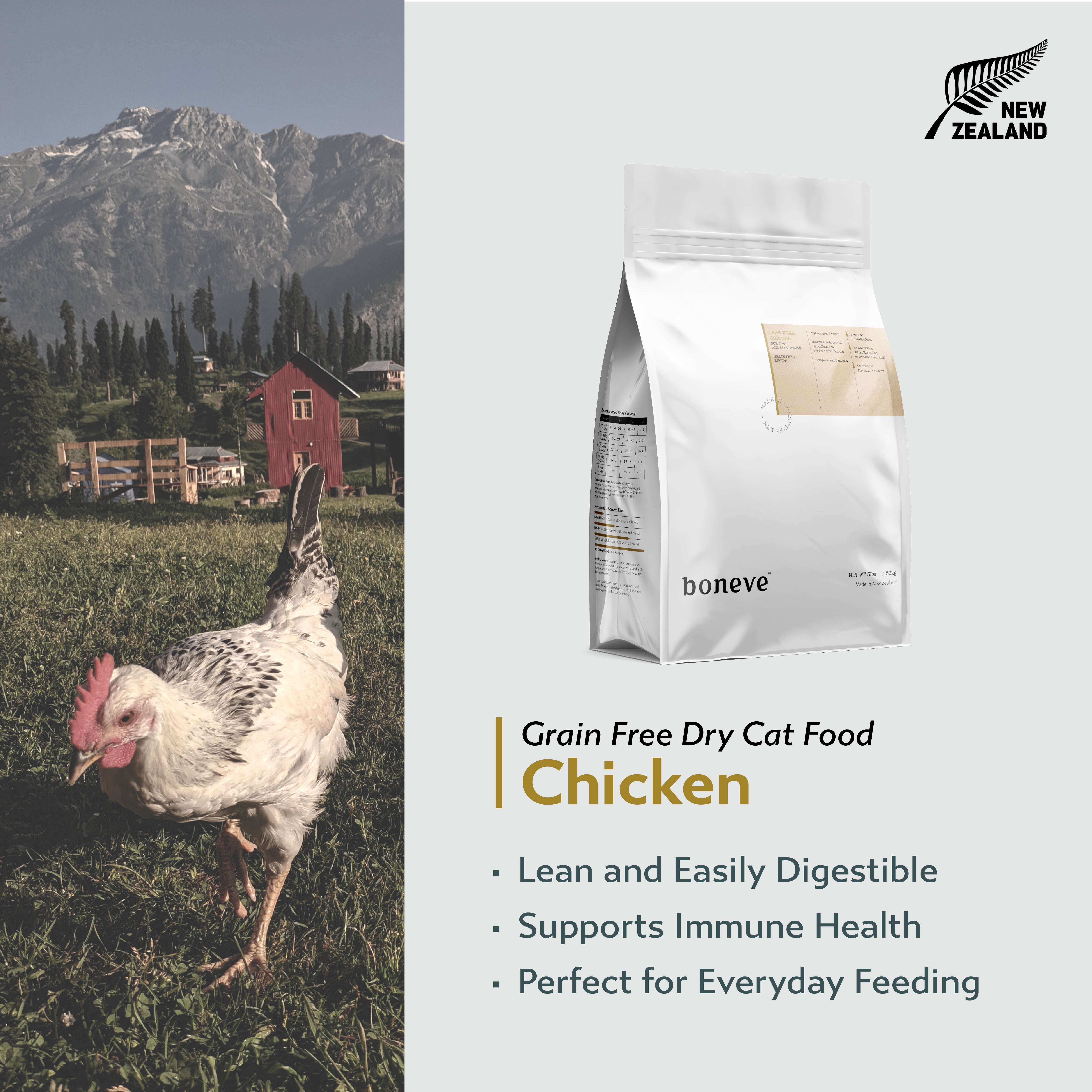 Boneve Grain Free Cat Dry Food