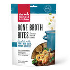 The Honest Kitchen Bone Broth Bites Dog Treat Turkey & Pumpkin 8oz