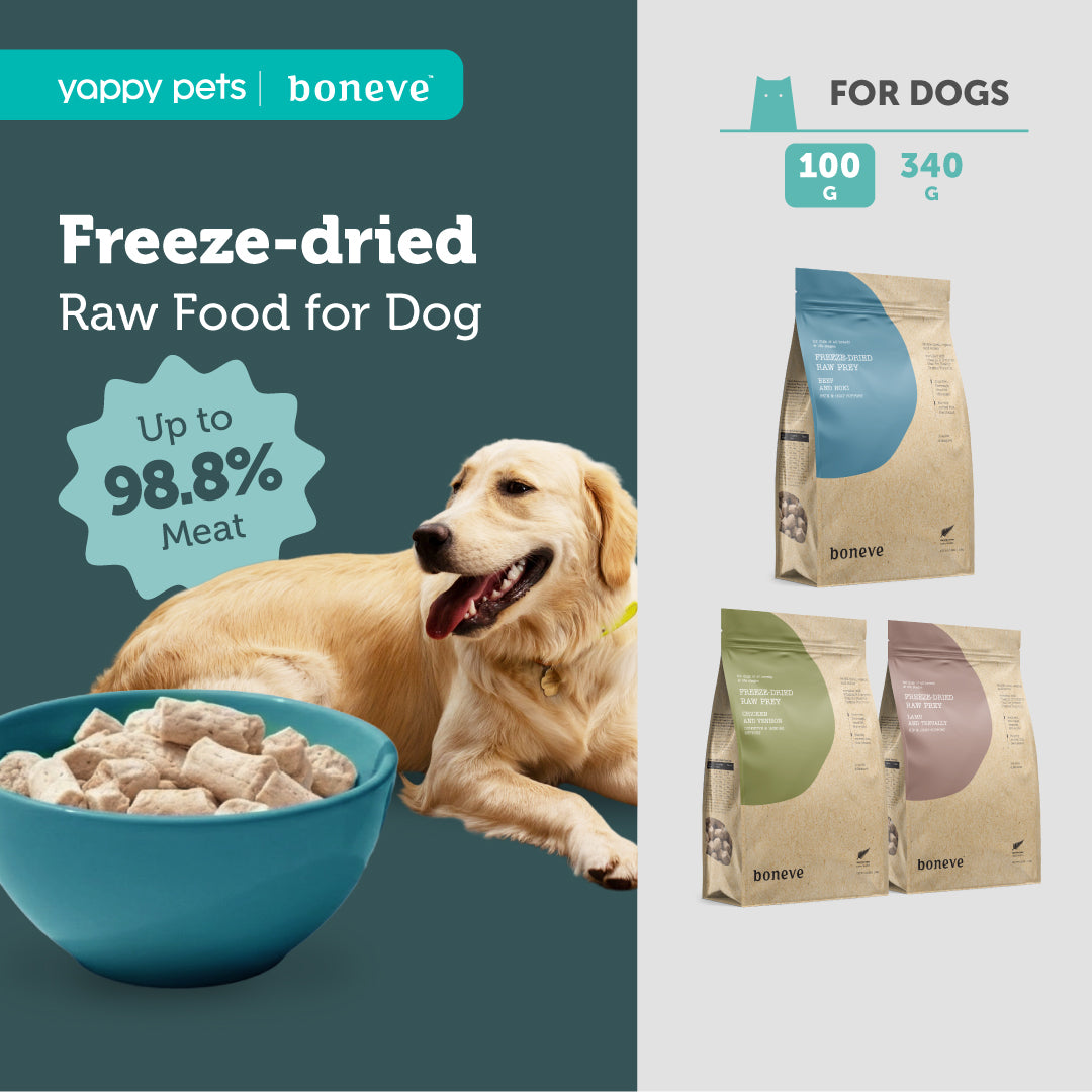 Boneve Freeze-Dried Raw Prey Dog Food