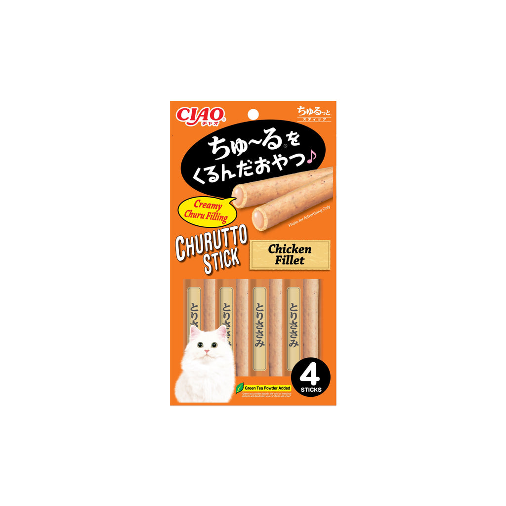 Ciao Churutto Stick Cat Treats 7g x 4
