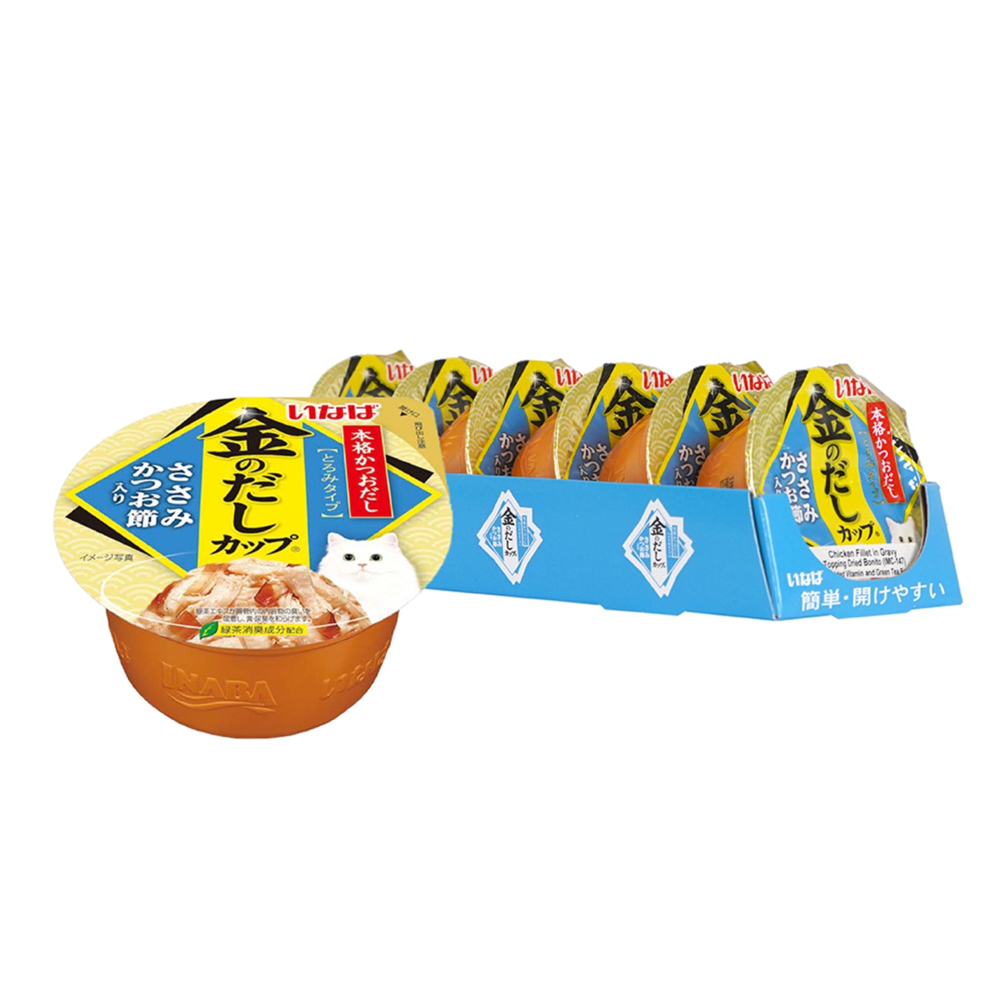 Ciao Kinnodashi Cup Cat Wet Food 70g x 6 (Tray)