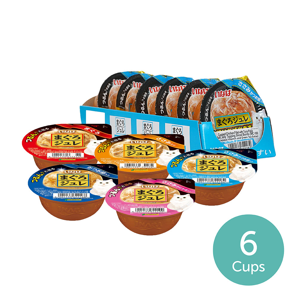 Ciao Soft Jelly Cup Cat Wet Food 65g x 6 (Tray)