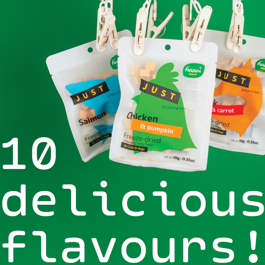 Happi Skippi Just Freeze Dried Treat for Cats and Dogs
