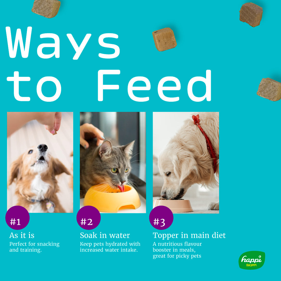 Happi Skippi Just Freeze Dried Treat for Cats and Dogs