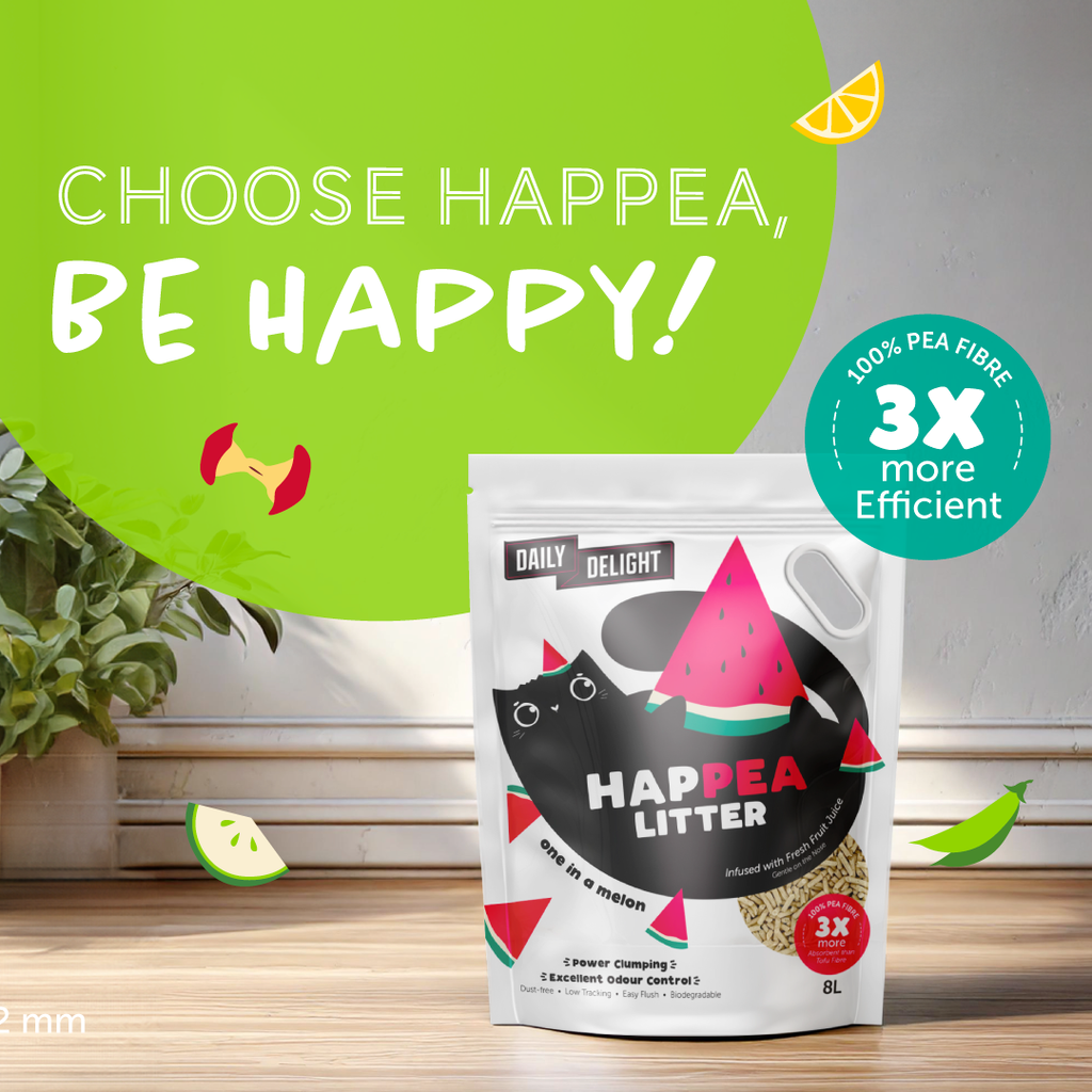 Daily Delight HAPPEA Cat Litter 8L