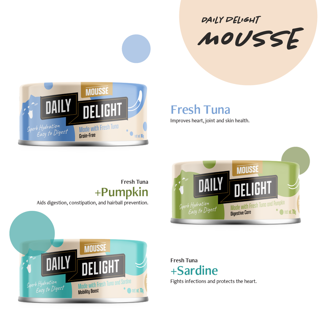 Daily Delight Mousse Cat Wet Food