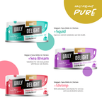 Daily Delight Pure Skipjack Tuna White & Chicken Cat Wet Food