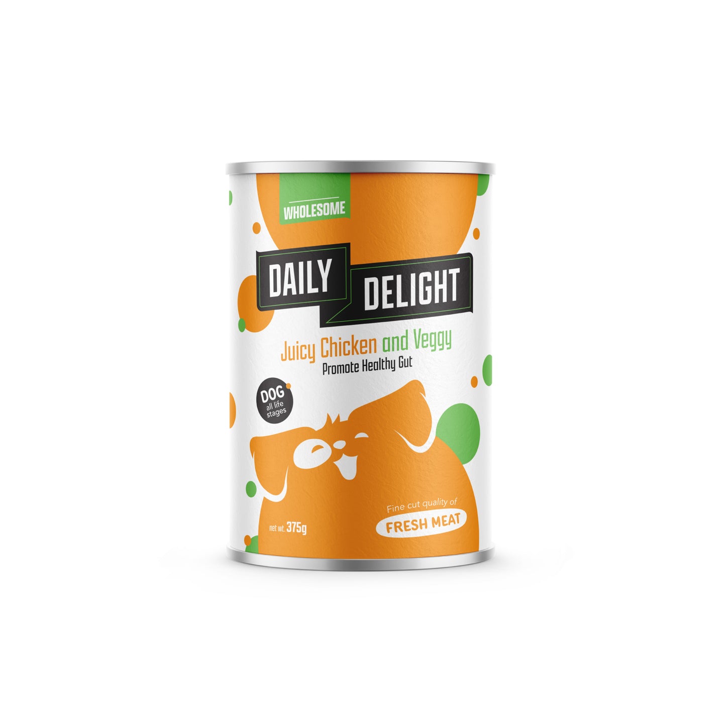 Daily Delight Wholesome & Hearty Dog Wet Food 375g
