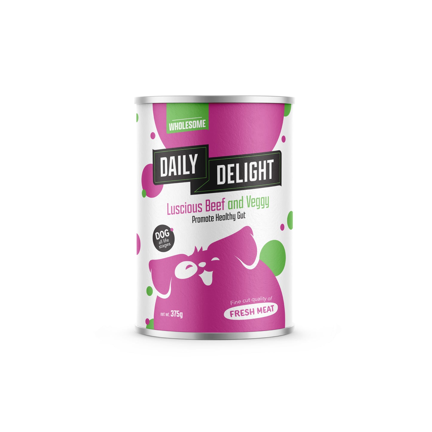 Daily Delight Wholesome & Hearty Dog Wet Food 375g