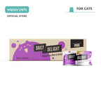 Daily Delight Pure Skipjack Tuna White & Chicken Cat Wet Food