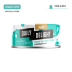 Daily Delight Pure Skipjack Tuna White & Chicken Cat Wet Food