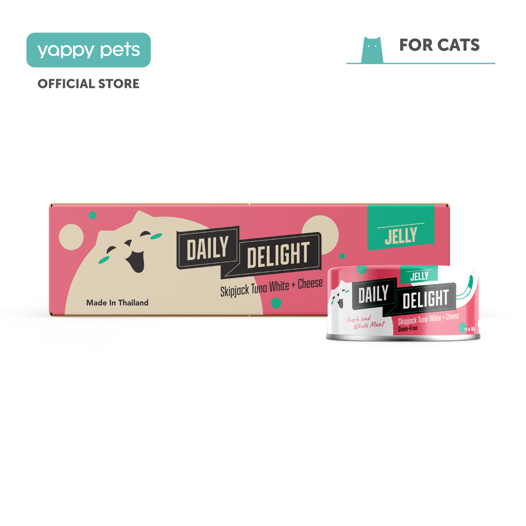 Daily Delight Jelly Skipjack Tuna White Cat Wet Food