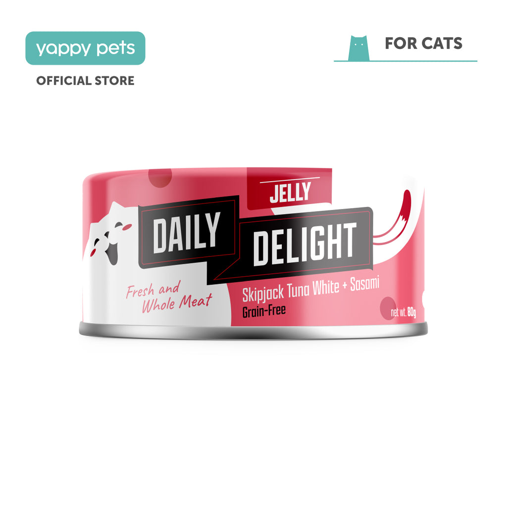Daily Delight Jelly Skipjack Tuna White Cat Wet Food