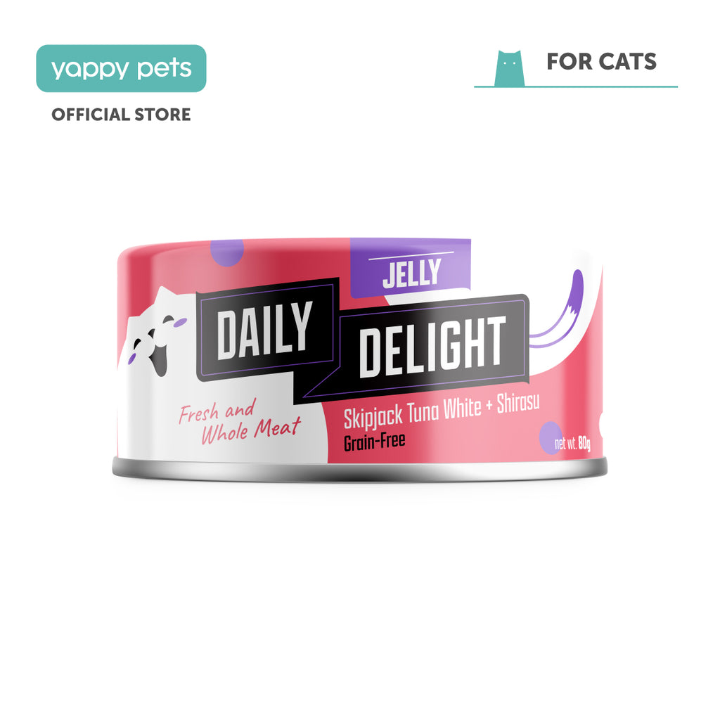 Daily Delight Jelly Skipjack Tuna White Cat Wet Food