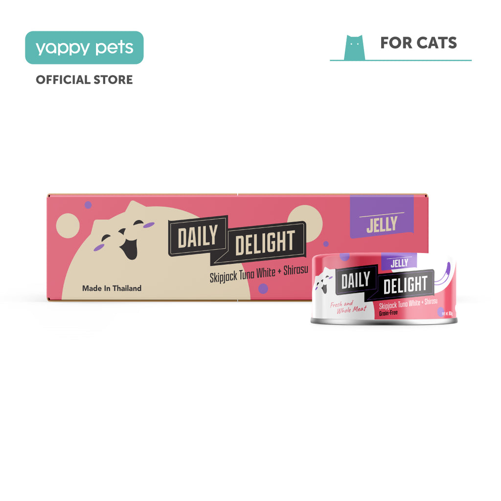 Daily Delight Jelly Skipjack Tuna White Cat Wet Food
