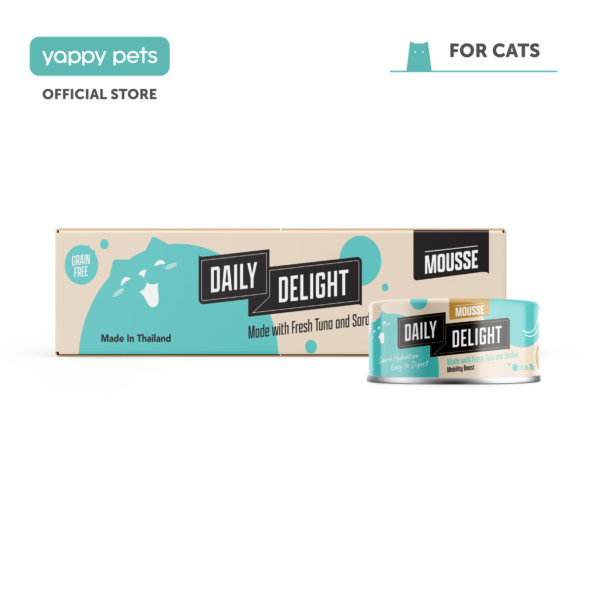 Daily Delight Mousse Cat Wet Food