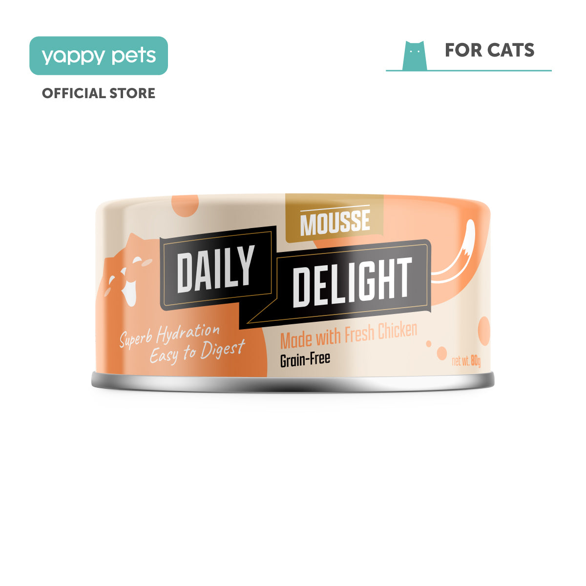 Daily Delight Mousse Cat Wet Food