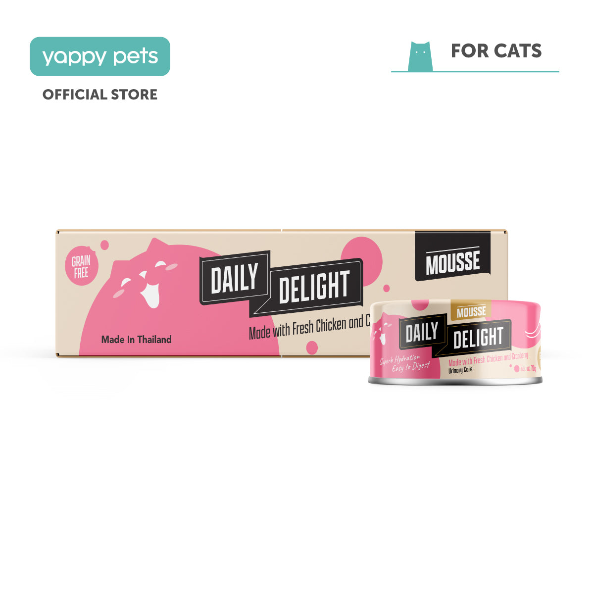 Daily Delight Mousse Cat Wet Food
