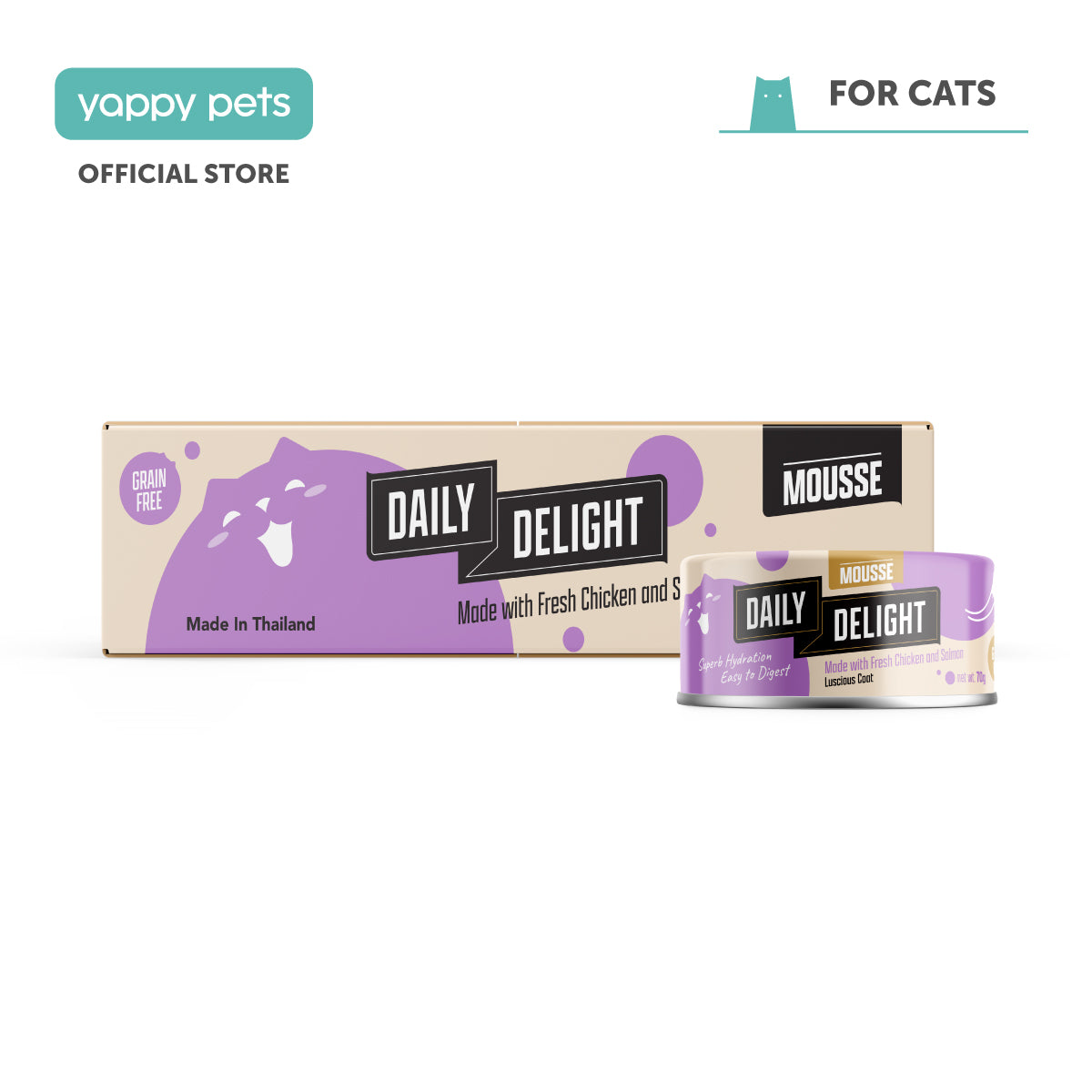Daily Delight Mousse Cat Wet Food