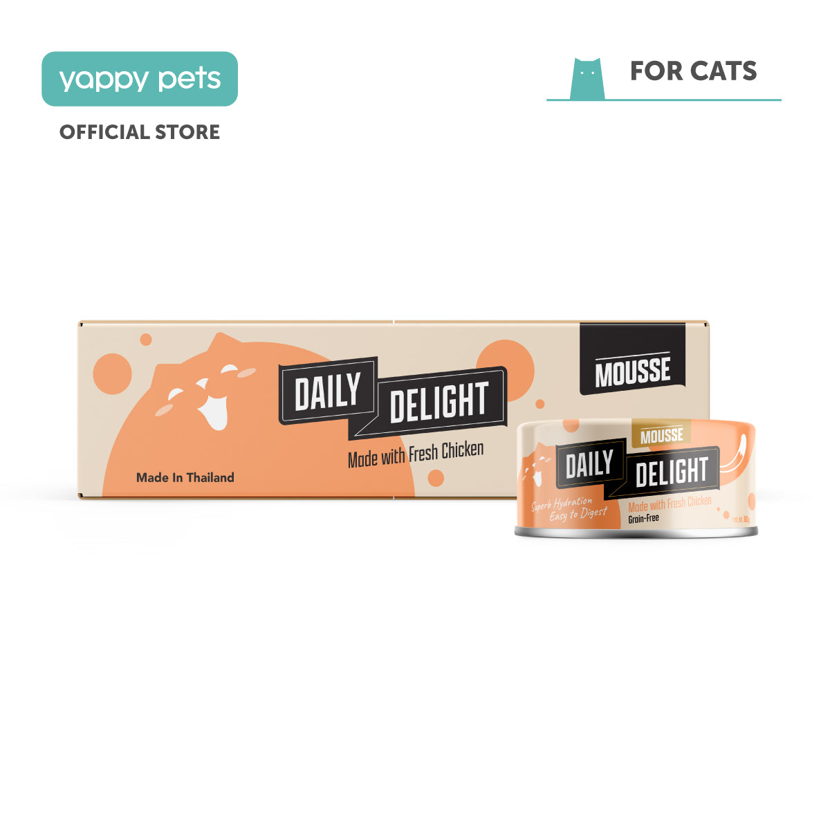 Daily Delight Mousse Cat Wet Food