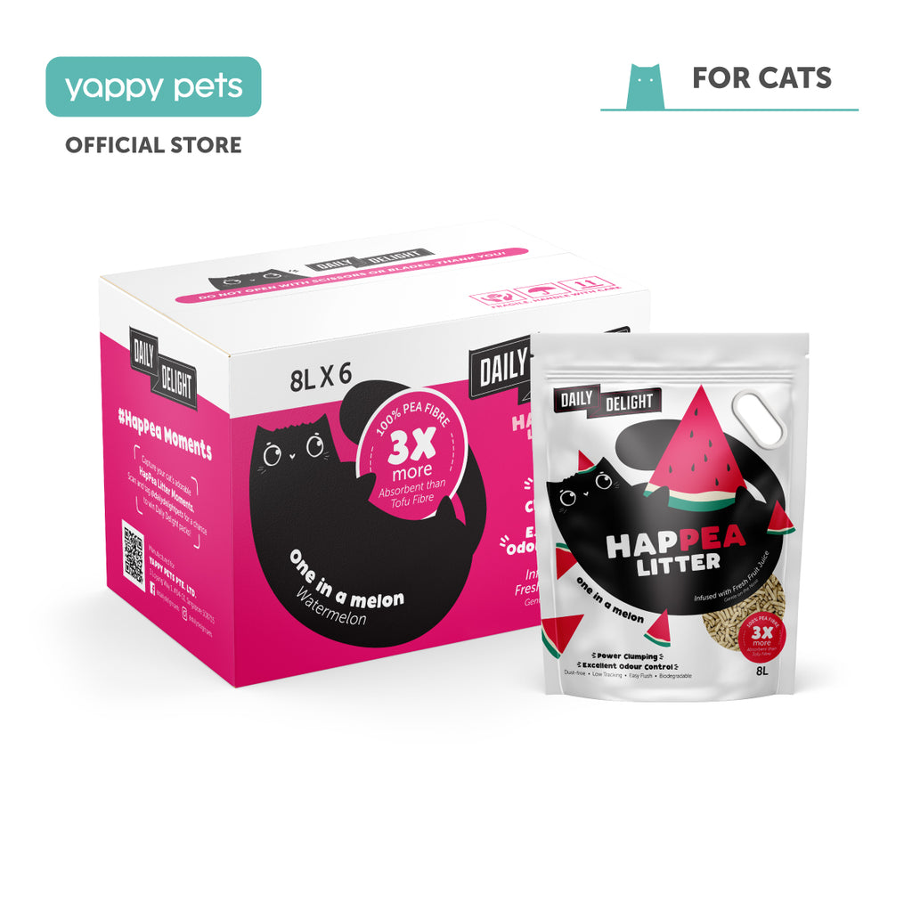 Daily Delight HAPPEA Cat Litter 8L