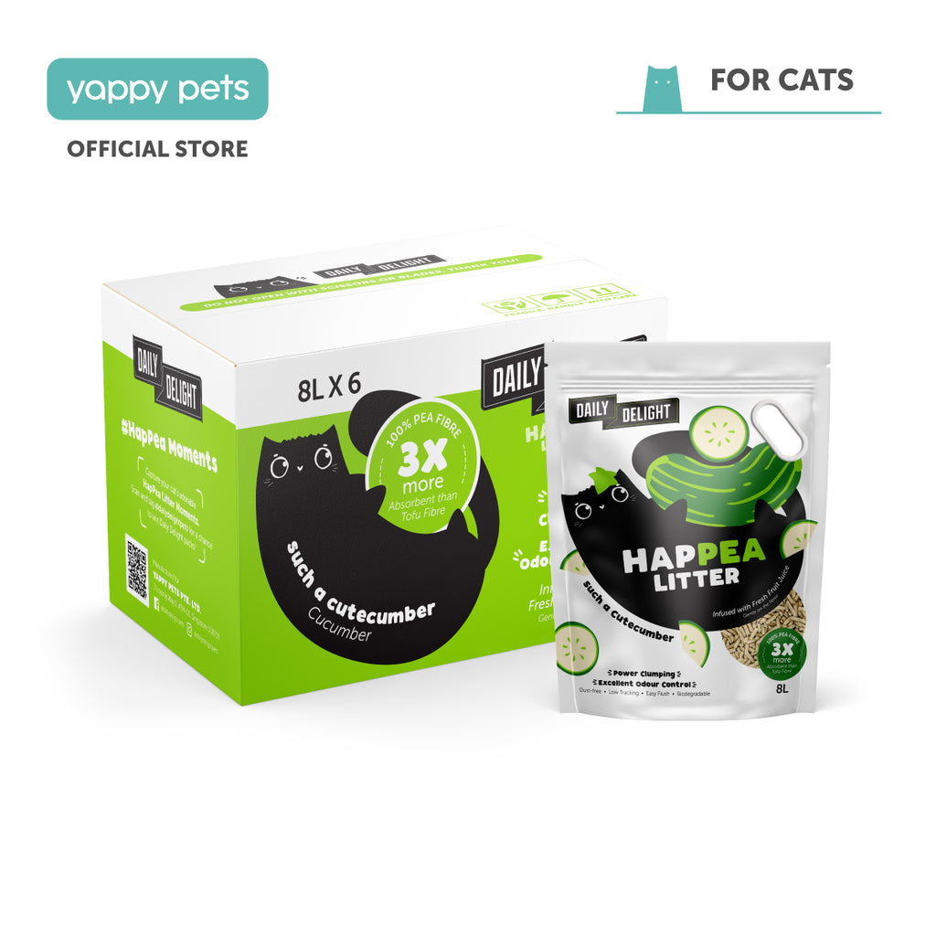 Daily Delight HAPPEA Cat Litter 8L
