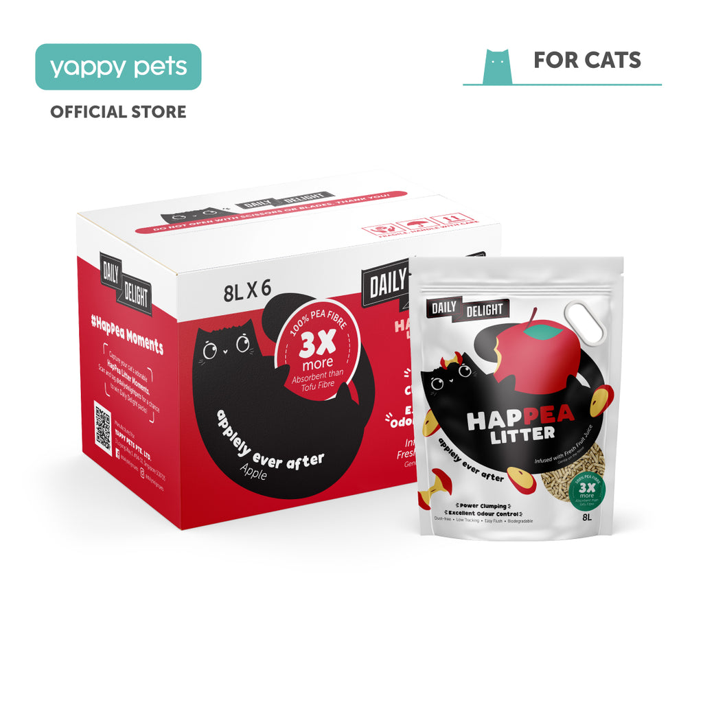 Daily Delight HAPPEA Cat Litter 8L