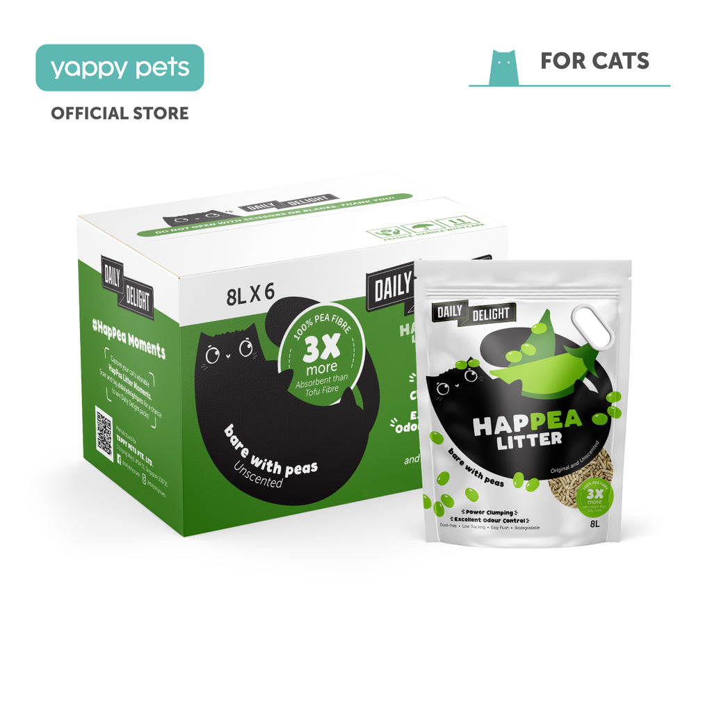 Daily Delight HAPPEA Cat Litter 8L