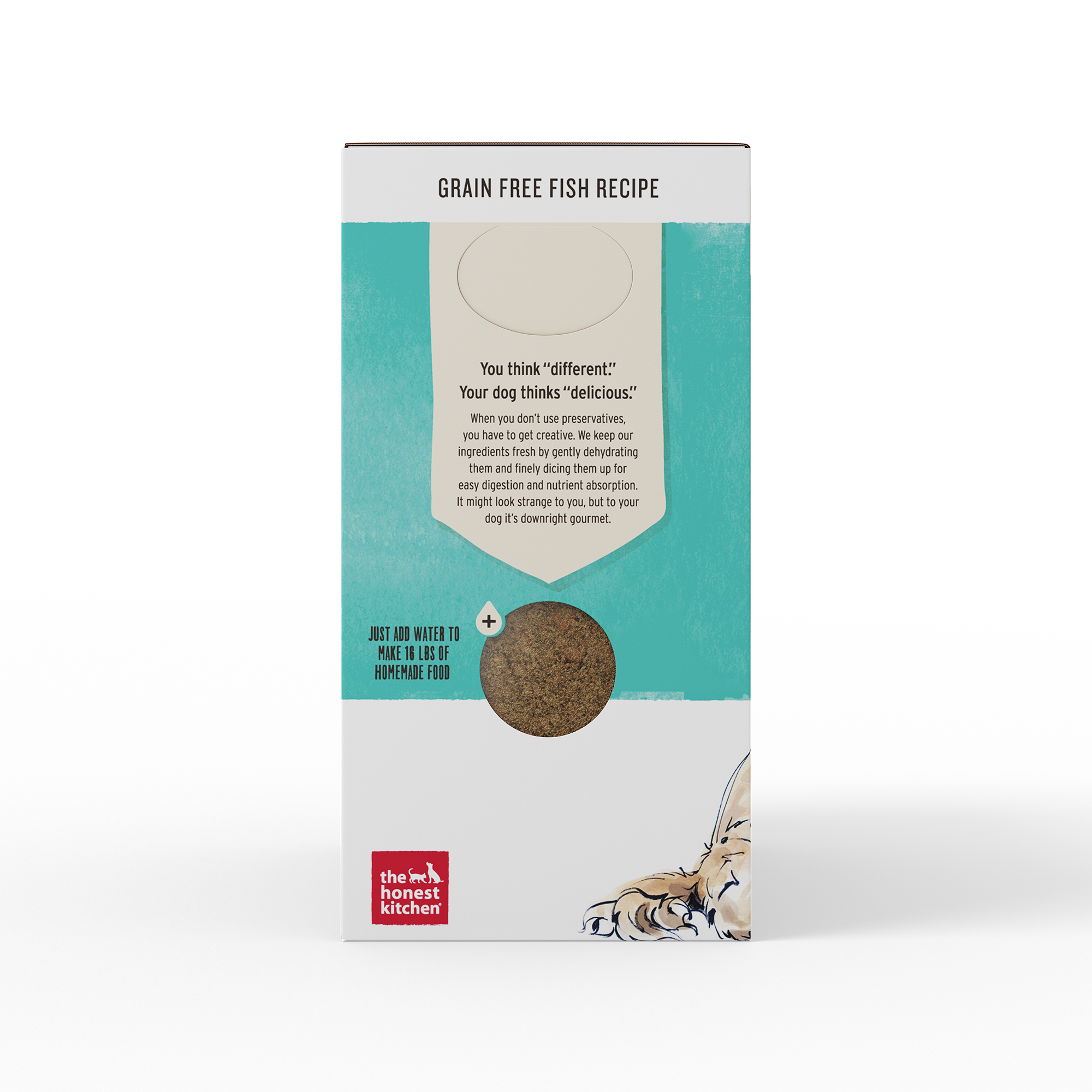 The Honest Kitchen Dehydrated Grain Free Fish Dog Food 4lbs