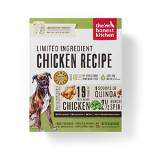 The Honest Kitchen Dehydrated Limited Ingredient Chicken Dog Food 10lbs